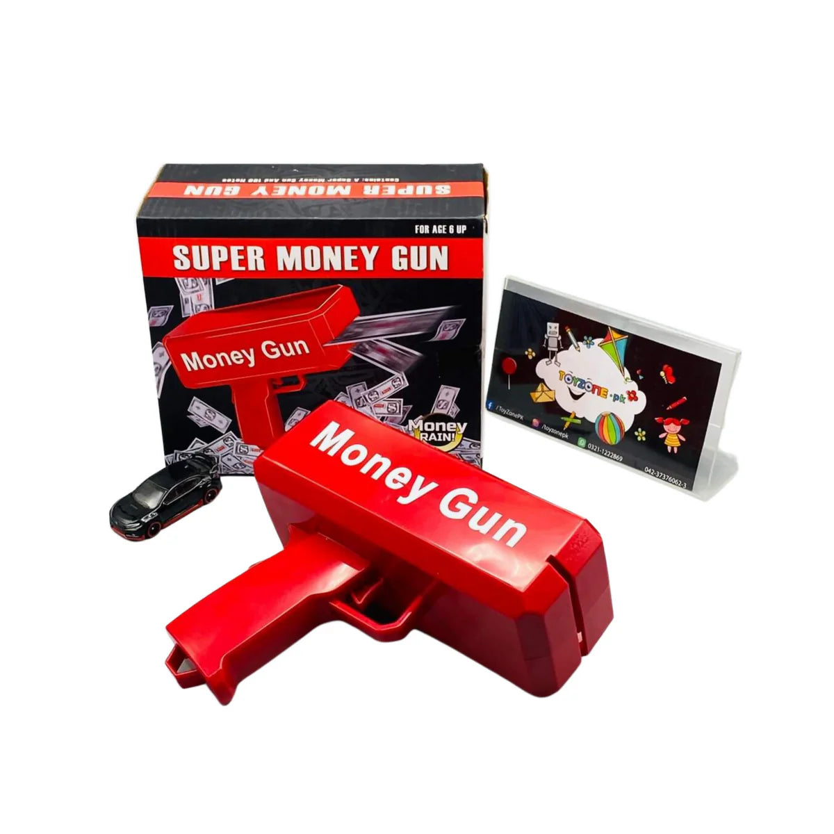 Electric Super Money Rain Gun Toy