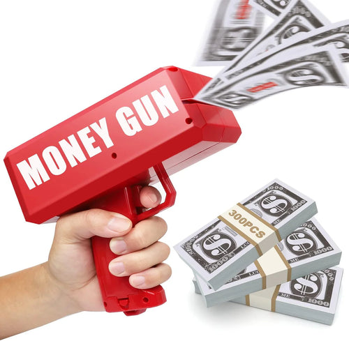 Electric Super Money Rain Gun Toy
